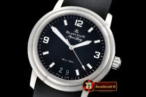 Blancpain Leman Grande Date Aqua Lung SS/LE Black Asia 2824 Mod