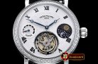 Patek Philippe MoonPhase PR Tourb Diam SS/LE Wht - Asia HW Tourb