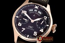 IWC Big Pilot Annual Cal. St Exp RG/LE Brown YLF A52850