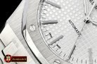 Audemars Piguet Royal Oak 15400 SS/SS White JF V4 MY9015 Mod 3120