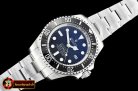 Rolex DeepSea Dweller 116660 904L SS/SS Black ARF Asia 3135
