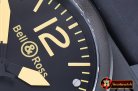 Replica Bell & Ross BR03-92 Limited Ed. PVD/RU Black/Org Miyota