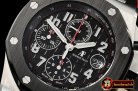 Audemars Piguet Royal Oak ROO 2018 "Dark Knight" SS/RU Black JF V2 A3126 Mod