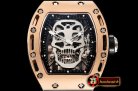 Richard Mille RM052 Tourbillon Skull RG/RU Skele Tourbillon