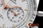 Omega Speedmaster Chronograph SS/SS Wht/R JHF A7750 Mod9300