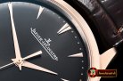 Jaeger Le Coultre Master Ultra Thin Date RG/LE Black ZF 1:1 MY9015 Mod