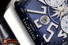 Franck Muller Vanguard Chronograph 44mm SS/LE/RU Blue Asia 7750