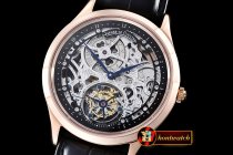 JL091 - Master Skeleton Tourbillon RG/LE Black Flying Tourbillon