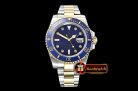 Rolex Submariner 116613 Cer YG/SS Blue Diam GMF A2836
