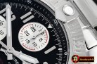 Breitling Avenger II Chronograph 43mm SS/SS Blk/Wht GF A7750