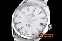 OMG0465I - Aqua Terra 38mm SS/SS White JHF A2836 Mod8500
