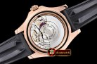 Rolex YachtMaster 116655 40mm RG/RU Black BP V2 SP A3135 Mod