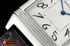 Jaeger Le Coultre JL Reverso Mens SS/LE White/Num MY8215 Mod