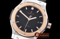 Hublot Classic Fusion Bang 42mm RG/SS/LE Black JJF A2892 Mod