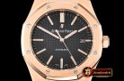 Audemars Piguet Royal Oak 15400 RG/LE Black JF V5 MY9015 Mod 3120