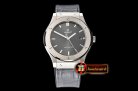 Hublot Classic Fusion Bang 45mm TI/LE/RU Grey WWF A2892 Mod