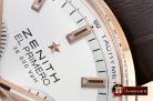 Zenith El Primero 36,000 vPH RG/LE White Asia 7750 Mod