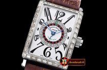 Franck Muller Long Island Vegas Edition Diam SS/LE White Asia 21