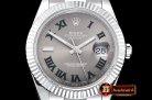 Rolex Datejust II DJ2 41mm Oyt Flt SS/SS Grey Roman BP Asia 2813