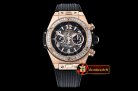 Hublot Big Bang Unico 45mm WDIAM/RG/RU Black V2 Asia 7750 Mod