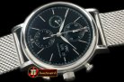 IWC0283B - Portofino Chronograph V2 SS/ME Black A-7750 28800bph