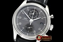IWC Portuguese Chrono Classic IW390404 SS/LE Grey ZF A7750