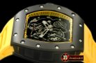 RM076D - RM055 Bubba Watson Tourbillon CER/PVD/RU Custom Skeleto