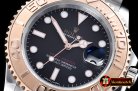 Rolex YachtMaster 116623 40mm RG/SS Black BP Ult A3135 Mod