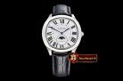 Cartier Drive De Cartier MoonPhase SS/LE White Jap Qtz