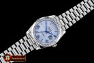 Replica Rolex DayDate 40mm SS/SS Glacier Rom Flut BP A2836 Mod32