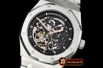 Audemars Piguet RO 41mm Double Balance Wheel Ref.15407 SS/SS JF A23J