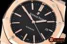 Audemars Piguet Royal Oak 15400 RG/LE Black JF V2 MY9015 Mod 3120