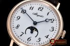 Breguet Classique MoonPhase RG/LE White MY9015 Mod