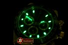 Replica Rolex Daytona 116528 YG/LE Black Stk A-7750 Sec@6 28800