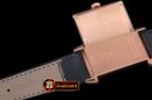 JL078E - Reverso Classique RG/LE Black Stk Jap Qtz