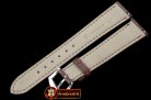 Replica Patek Philippe Brown Croc Strap SS 20/16/ Insignia Buckl