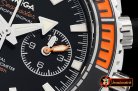 Omega P-Ocean Chrono Blk/Org SS/SS Black JHF A7750 Mod9900