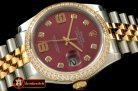 RDJ0253C - SS/YG Jubilee Red Diam 2836