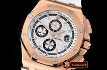 Audemars Piguet AP ROO 2017 Summer Edition RG/RU White JF A3126 Mod