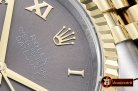 Rolex Datejust DJ 36mm Jub Flt YG/SS Dark Grey Rmn BP A3135 Mod