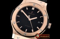 Hublot Classic Fusion 42mm RG/LE Black JJF Asia 2892