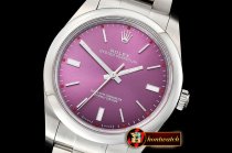 Rolex Oyster Pert. 39mm 114300 904L SS/SS Grape GMF A3132