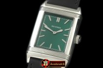 JL079I - Reverso Classique SS/LE Green Stk Jap Qtz