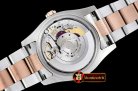 Rolex Datejust DJ 36mm Oyst Flt RG/SS Light Grey Diam BP A3135 M