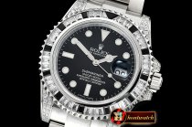Rolex Submariner 116619 Black Diam SS/SS Black GSF A2836