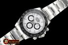 Rolex Daytona 116500LN SS/SS White ARF Asia 4130 Mod
