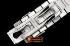Patek Philippe Nautilus Jumbo 5711 SS/SS White/Stk PPF MY9015 Mod