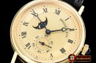 BRE080B - Classique MoonPhase Ref.3300 YG/LE Gold MY9015 Mod