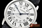 Cartier Ronde Louis Cartier Date SS/LE White Miyota 9015