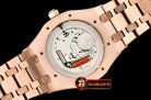 Audemars Piguet Royal Oak 33mm Frosted RG/RG White JHF V2 Swiss Qtz